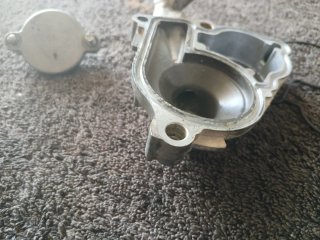 Tapa filtro y bomba agua Suzuki RMZ250