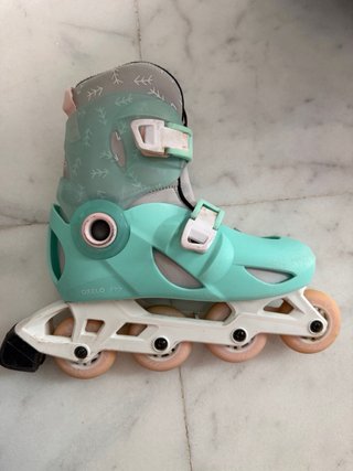 Patines Talla 32/34 con Protecciones y Bolso Oxelo