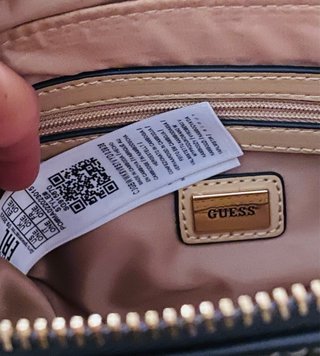 Bolso Guess Marrón y Turquesa