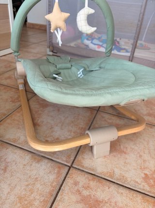 Hamaca bebé Vertbaudet verde