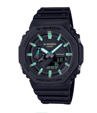 Reloj Casio G-Shock GA-2100 Negro/Azul