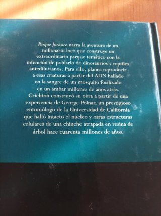 Parque Jurásico - Michael Crichton