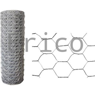 Malla Hexagonal Acero Galvanizado 31mm 1,5m 50m
