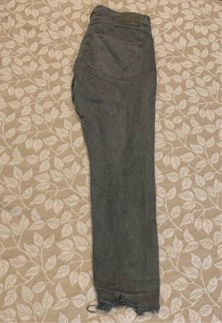 Pantalones vaqueros grises, talla 44, pull&bear