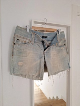 Shorts vaqueros Blanco