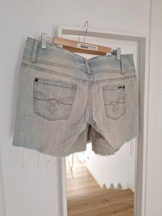 Shorts vaqueros Blanco