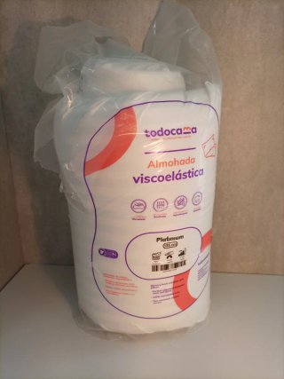 Almohada Todecama Viscoelástica Antiácaros