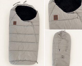Saco Jané para cochecito/sillita gris