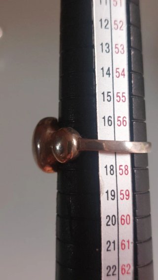 Anillo plata 3 bolas antiguo