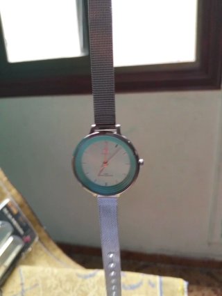 Reloj de pulsera negro