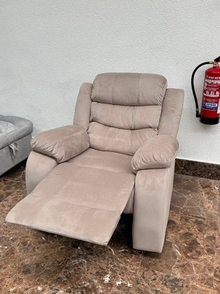 OFERTA!! Sillón individual eléctrico beige