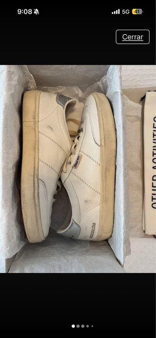 Zapatillas Golden Goose GGDB Beige/Blanco