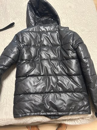 Piumino Moncler nero lucido in perfette condizioni
