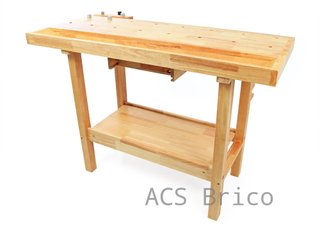Mesa Carpintero Madera 126 Cm - 65277 - Mader