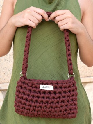Bolso de hombro/mano crochet