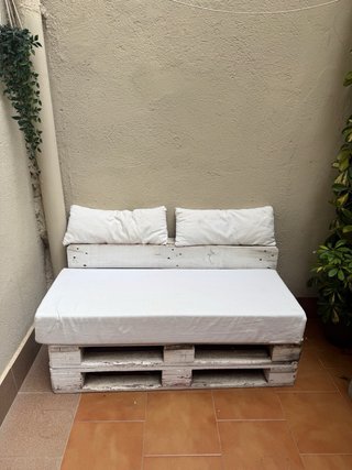 Sillón Palets Rústico Terraza