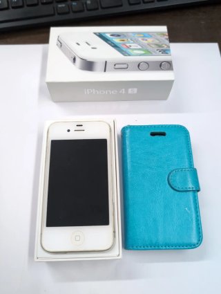 iPhone 4S Apple Blanco/Plateado