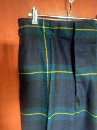 Pantalón militar escocés cuadros