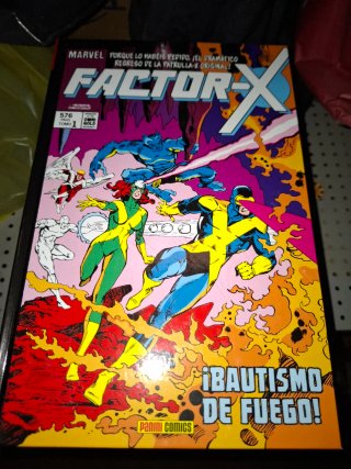 Comic marvel tapa dura factor x tomo1