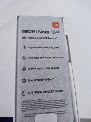 Xiaomi Redmi Note 15 5G - NUEVO Solo desprecintado