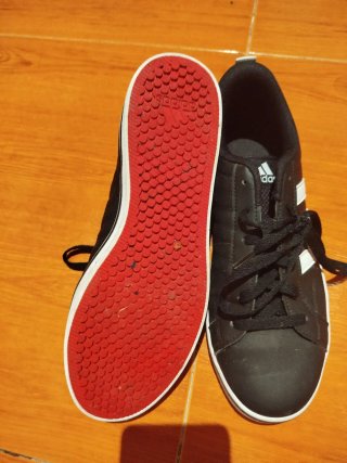 Zapatillas Adidas Talla 42 Negras Blancas