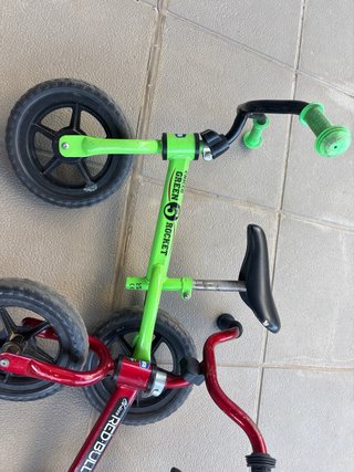 Pack 2 Bicicletas Infantiles Green Rocket y Red Bu