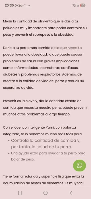 Balanza Inteligente M1000 M-PETS