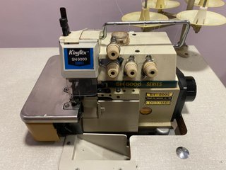 Máquina de coser industrial 4 hilos