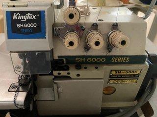 Máquina de coser industrial 4 hilos