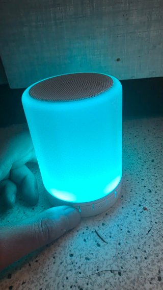 Altavoz Bluetooth con Luz LED