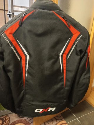 Chaqueta DXR Moto Negra y Roja Talla L