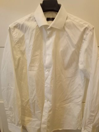 Camicia uomo Gregory cotone bianca