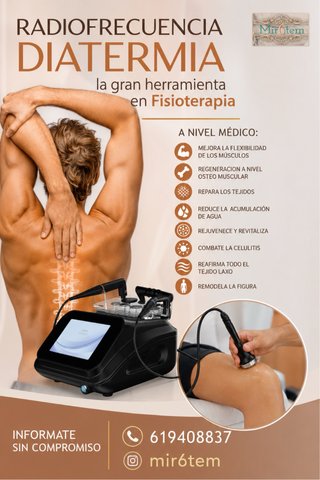 Una radiofrecuancia diatermia