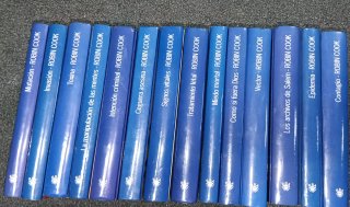 Colección 14 libros tapa dura Robin Cook RBA