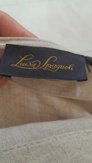 Gonna lunga Luisa Spagnoli beige