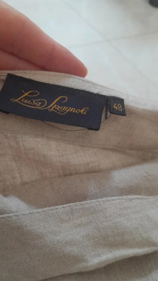 Gonna lunga Luisa Spagnoli beige