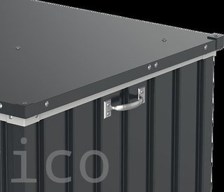 Baúl Arcón Metálico 585 L - 71x133x72 cm - Duramax