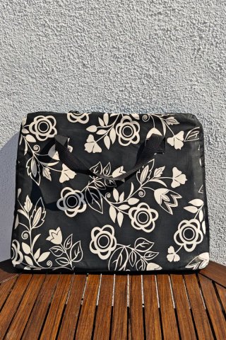 Transportín Plegable Perro Tela Flores