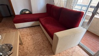 Sofá Chaise Longue Cama y Almacenaje