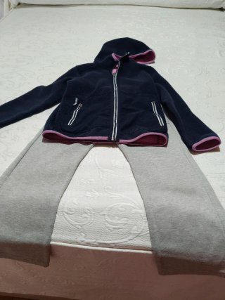 Conjunto chándal niña invierno 8-9 años
