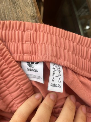 Conjunto Adidas Rosa T-shirt y Shorts