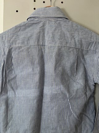 Camisa de rayas azul y blanca Tugers Talla S