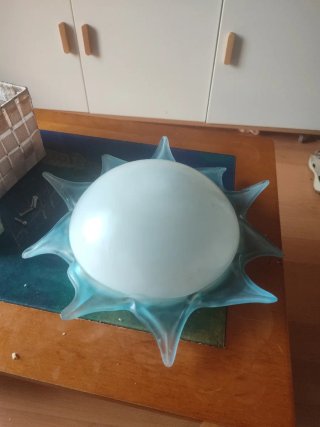 Embellecedor lámpara cristal sol