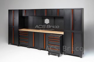 Conjunto Taller 6 Módulos S/Madera Alyco Orange 129795