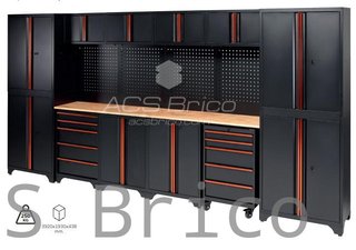 Conjunto Taller 6 Módulos S/Madera Alyco Orange 129795