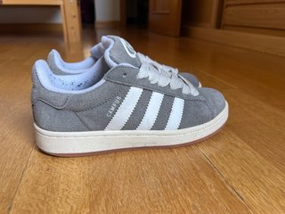 Zapatillas Adidas Campus Gris/Blanco Talla 39,5