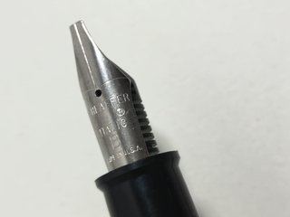 Plumín Sheaffer Itálico Grueso B Vintage USA
