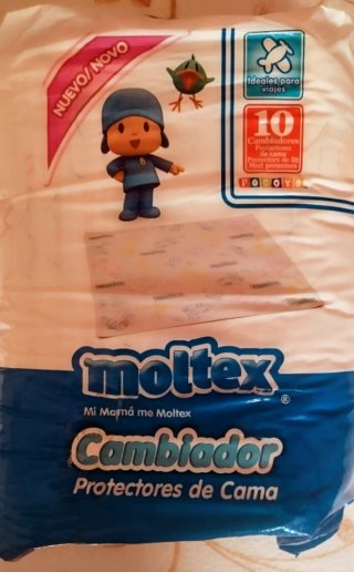 Moltex Cambiador Protectores de Cama 10 uds