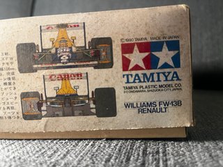 Maqueta Tamiya Williams FW 13B Renault 1/20
