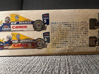 Maqueta Tamiya Williams FW 13B Renault 1/20